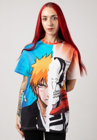Bleach – Bleach Allover – T-Shirt – Mehrfarbig – XXL – 100% Baumwolle