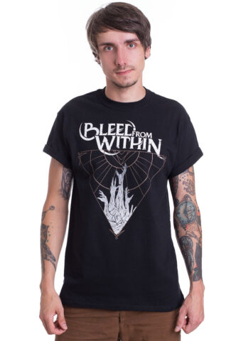 Bleed From Within – Triangle – T-Shirt – Schwarz – S – 100% Baumwolle