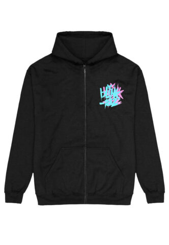 Blink 182 – Double Six Arrow Smile – Zipper – Schwarz – XXL – 80% Baumwolle, 20% Polyester