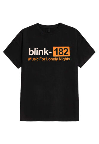 Blink 182 – Lonely Nights – T-Shirt – Schwarz – XL – 100% Baumwolle