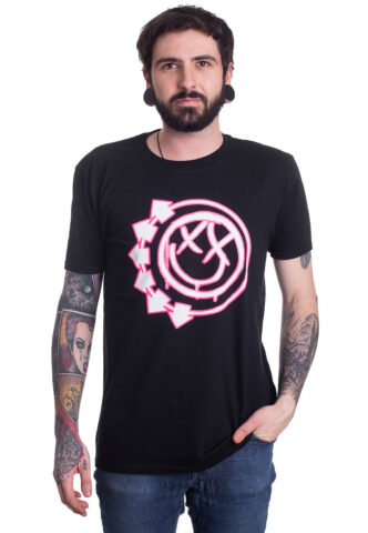 Blink 182 – Six Arrow Smile – T-Shirt – Schwarz – L – 100% Baumwolle