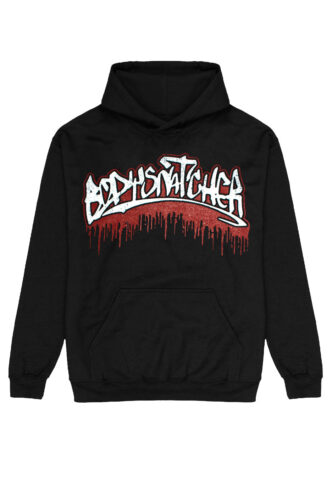 Bodysnatcher – Graffiti – Hoodie – Schwarz – S – 50% Baumwolle, 50% Polyester