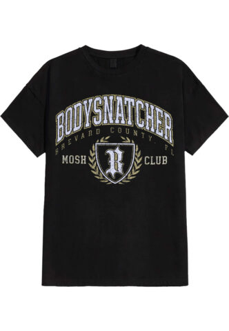 Bodysnatcher – Mosh Club – T-Shirt – Schwarz – S – 100% Baumwolle