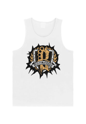 Bodysnatcher – Mosh Club White – Tank – Weiß – S – 100% Baumwolle
