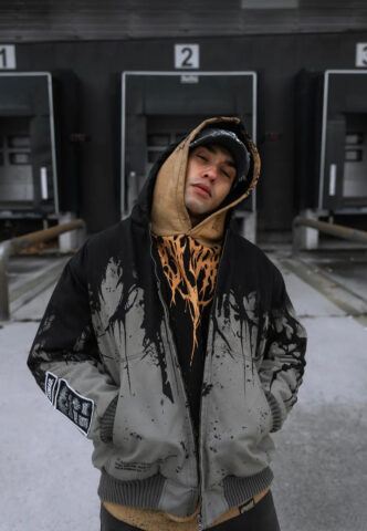 Stay Cold Apparel – Bone Forge Oversized – Jacke – Schwarz – XL – 100% Baumwolle