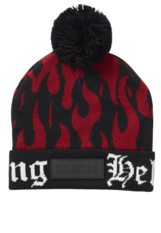 Killstar – Boring Black – Beanie – Schwarz – Onesize – 100% Polyacryl