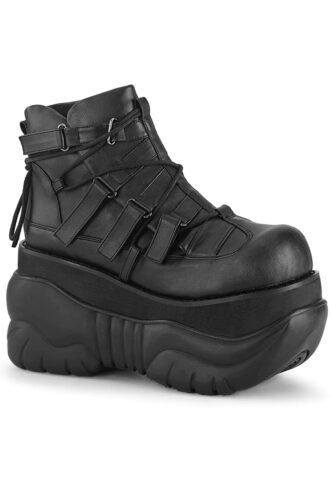 DemoniaCult – Boxer Vegan Leather – Girl Schuhe – Schwarz – EU 40 – Synthetic/Textile/Gummi