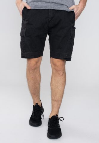 Brandit – Packham Vintage Black – Shorts – Schwarz – 3XL – 100% Baumwolle