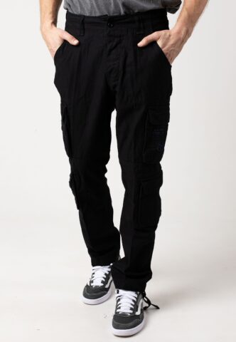 Brandit – Pure Slim Fit Black – Hose – Schwarz – 3XL – 100% Baumwolle