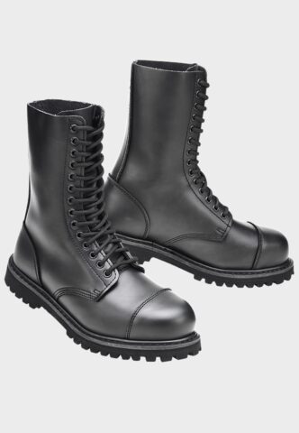 Brandit – Vegantom 14 Eyelett Black – Schuhe – Schwarz – EU 40 – 100% Polyurethan