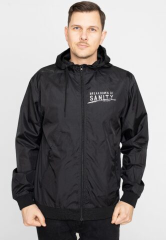 Breakdown Of Sanity – Skull – Windbreaker – Schwarz – 3XL – Außenmaterial: 100% Nylon; Innenfutter: 100% Polyester