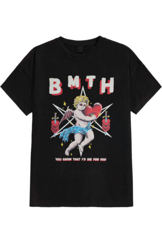 Bring Me The Horizon – Cherub – T-Shirt – Schwarz – M – 100% Baumwolle