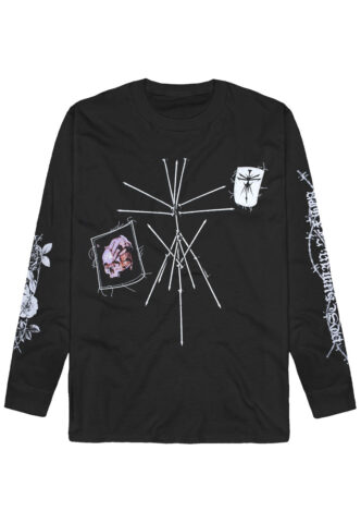 Bring Me The Horizon – Nailed Symbol – Longsleeve – Schwarz – L – 100% Baumwolle