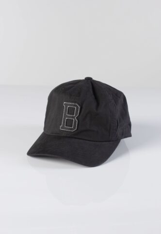 Brixton – Big B MP Black/Black/Off White – Cap – Schwarz – Onesize – 100% Baumwolle