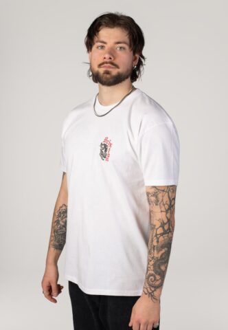 Brixton – Marquis White – T-Shirt – Weiß – XL – 100% Baumwolle