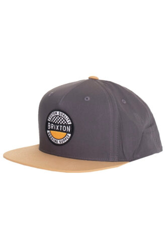 Brixton – Terminal X Mp Black/Gold – Cap – Schwarz – Onesize – 100% Baumwolle