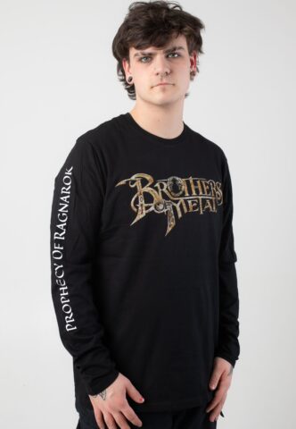 Brothers Of Metal – Prophecy Of Ragnarök – Longsleeve – Schwarz – M – 100% Baumwolle