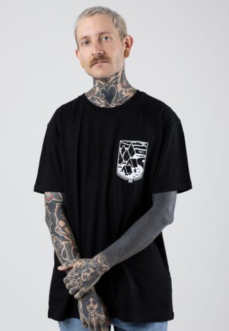 Brutal Knack – GNSLM Black – T-Shirt – Schwarz – XXL – 100% Bio-Baumwolle