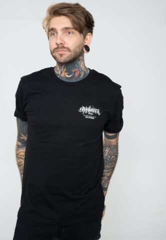 Brutal Knack – Gorilla Black – T-Shirt – Schwarz – S – 100% Bio-Baumwolle