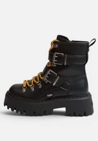 Buffalo – Aspen Hike Mid Vegan Nappa Black – Girl Schuhe
