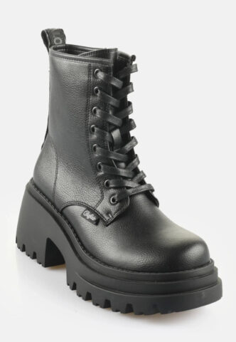 Buffalo – Braver Lace Up Vegan Nappa Black – Girl Schuhe – Schwarz – EU 38 – Synthetic/Synthetic/Gummi