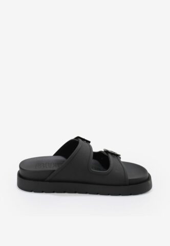 Buffalo – Eve Sol Vegan Rubber Black – Girl Badelatschen – Schwarz – EU 37 – Synthetic/Synthetic/Gummi