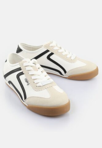Buffalo – Java White/Cream/Black – Girl Schuhe – Weiß – EU 41 – Synthetic/Textile/Gummi