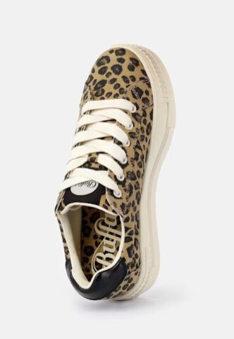 Buffalo – Paired Black/Brown Leo – Girl Schuhe – Braun – EU 39 – Textile/Textile/Gummi