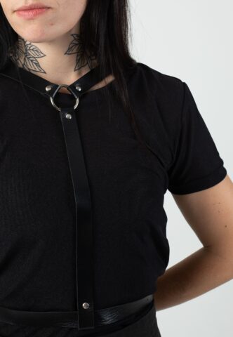 Bullet69 – Belt Y Chest – Harnisch – Schwarz – Onesize – 100% Polyurethan