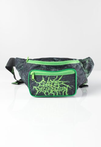 Cattle Decapitation – Terrasite – Gürteltasche – Grün – Onesize – 100% Polyester
