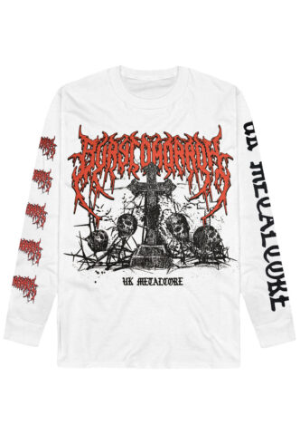 Bury Tomorrow – Gravestone White – Longsleeve – Weiß – S – 100% Baumwolle