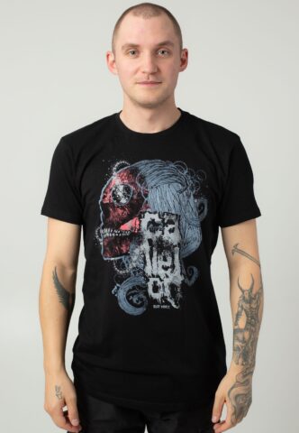 Callejon – Hairy Skull – T-Shirt – Schwarz – XL – 100% Baumwolle