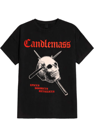Candlemass – Epicus Doomicus Metallicus – T-Shirt – Schwarz – XL – 100% Baumwolle