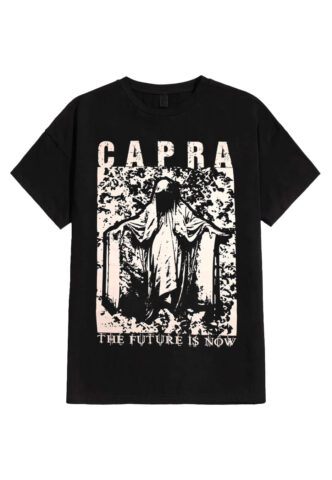 Capra – The Future Is Now – T-Shirt – Schwarz – S – 100% Baumwolle