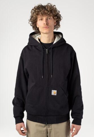Carhartt WIP – Active Sweat Stone Washed Black – Jacke – Schwarz – XL – 80% Baumwolle, 20% Polyester
