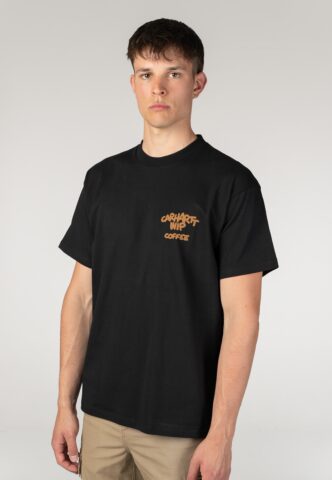 Carhartt WIP – Coffee Break Black – T-Shirt – Schwarz – XXL – 100% Bio-Baumwolle