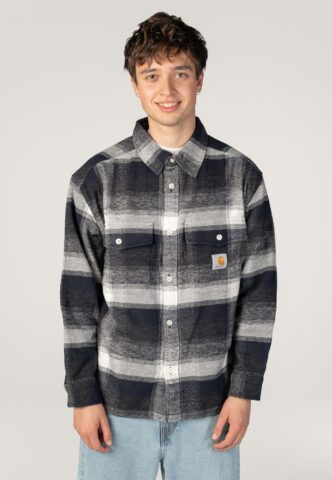 Carhartt WIP – Esterson Check/Dark Navy – Hemd – gid://shopify/Metaobject/122014793965 – S – 100% Baumwolle