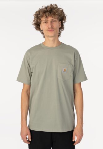 Carhartt WIP – Pocket Shady Green – T-Shirt – Grün – XXL – 100% Baumwolle