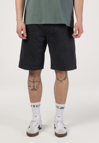 Carhartt WIP – Landon Stone Washed Black – Shorts – Schwarz – W28 – 100% Baumwolle