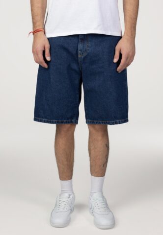 Carhartt WIP – Landon Stone Washed Blue – Shorts – Blau – W33 – 100% Baumwolle