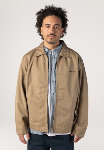 Carhartt WIP – Module Script Leather/Black – Jacke – Braun – XL – 65% Polyester, 35% Baumwolle
