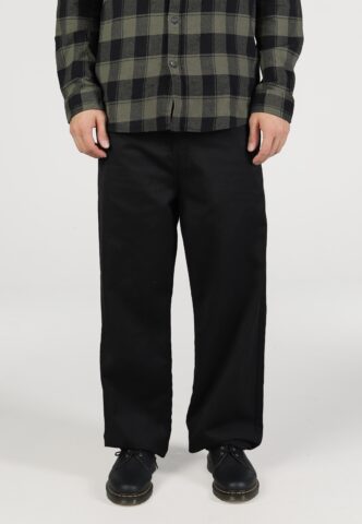 Carhartt WIP – OG Master Rinsed Black – Hose – Schwarz – W31 – 65% Polyester, 35% Baumwolle