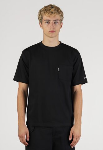 Snow Peak – New Standard Pocket Black – T-Shirt – Schwarz – L – gid://shopify/Metaobject/334712471789