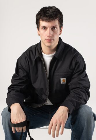 Carhartt WIP – Postal Black – Jacke – Schwarz – M – 65% Polyester, 35% Baumwolle