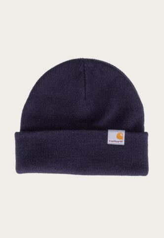 Carhartt WIP – Stratus Low Dark Navy – Beanie – gid://shopify/Metaobject/122014793965 – Onesize – 100% Polyacryl