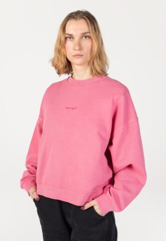 Carhartt WIP – W‘ Benton Garment Dyed Primrose – Sweater – gid://shopify/Metaobject/122014761197 – XS – 100% Baumwolle