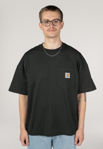 Carhartt WIP – Work Pocket Raven – T-Shirt – Grün – XL – 100% Baumwolle