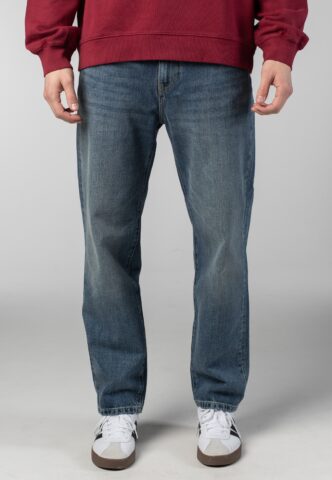 Carhartt WIP – Aaron Dark Used Wash Blue – Jeans – Blau – W38 – 100% Baumwolle