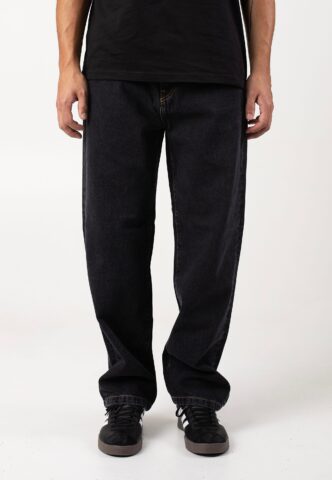 Carhartt WIP – Aaron Stone Washed Black – Jeans – Schwarz – W38 – 100% Baumwolle