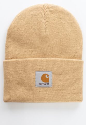 Carhartt WIP – Acrylic Watch Dusty H Brown – Beanie – Braun – Onesize – 100% Polyacryl